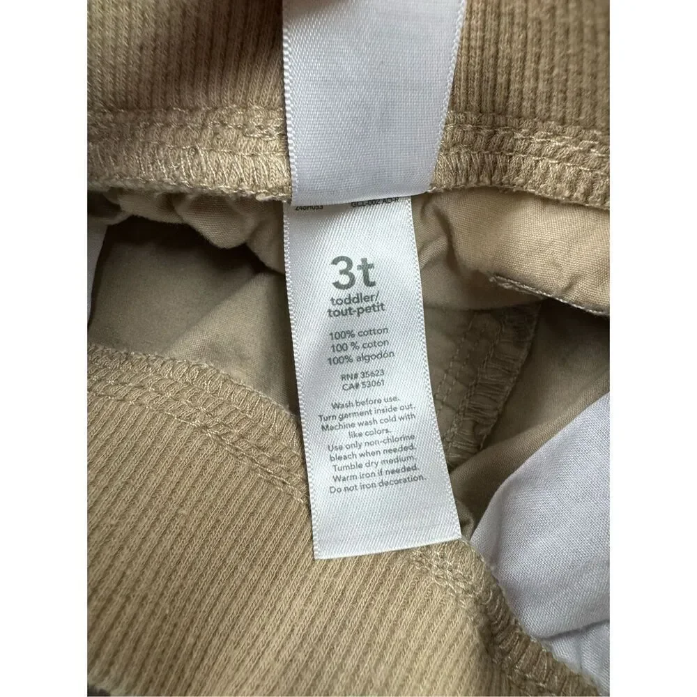 Carter’s Boys 3T Khaki Cargo Shorts